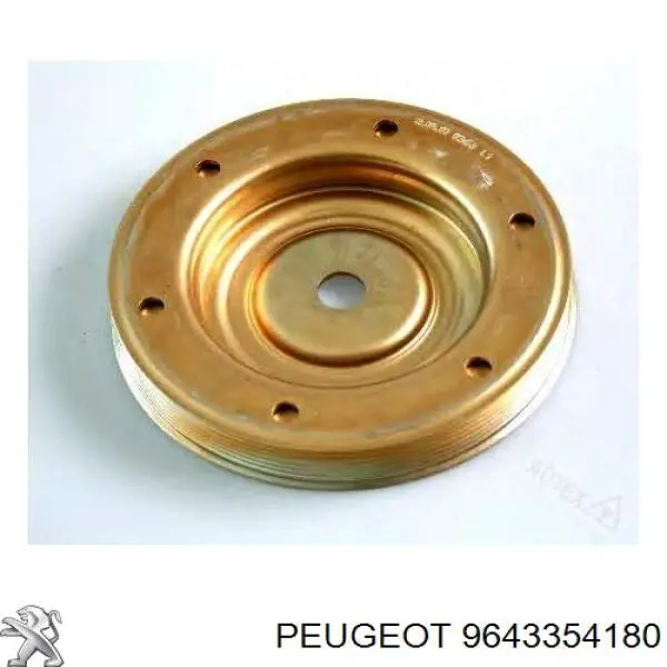 Comprar 9643354180 Peugeot/Citroen La polea del cigüeñal