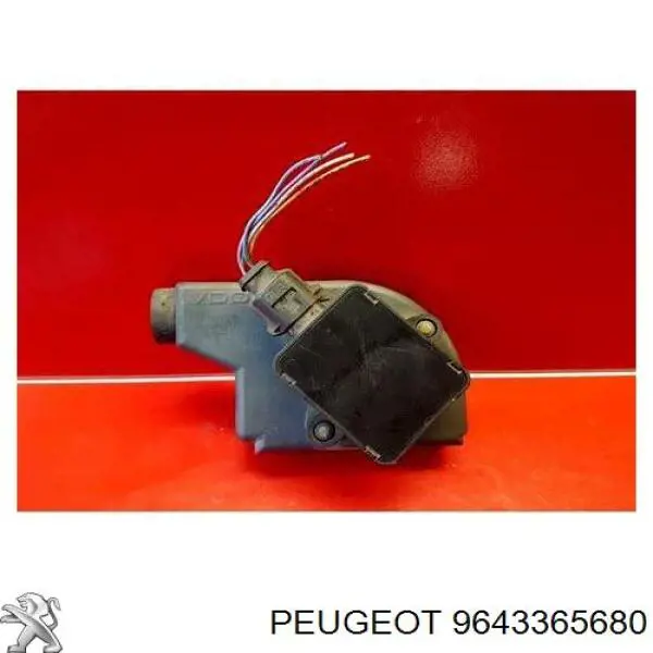 Sensor de posición del pedal del acelerador 9643365680 Peugeot/Citroen