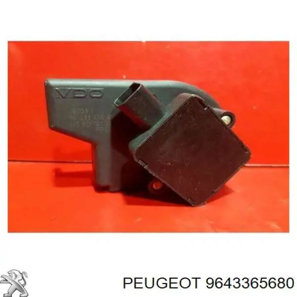 Sensor de posición del pedal del acelerador Peugeot/Citroen 9643365680
