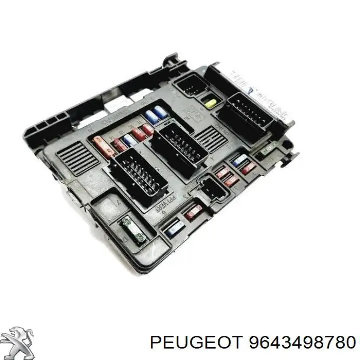 Caja de fusibles 9643498780 Peugeot/Citroen