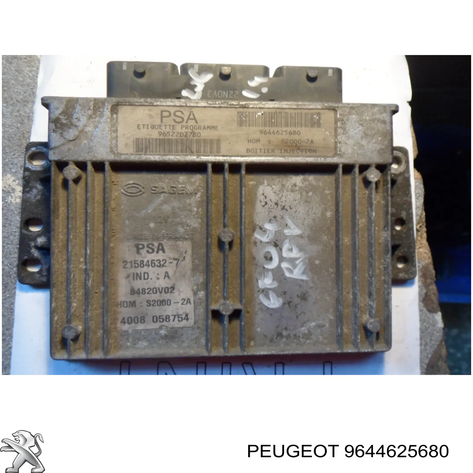 Unidad de control del motor  Peugeot/Citroen 9644625680 precio, desde 68,24 EUR