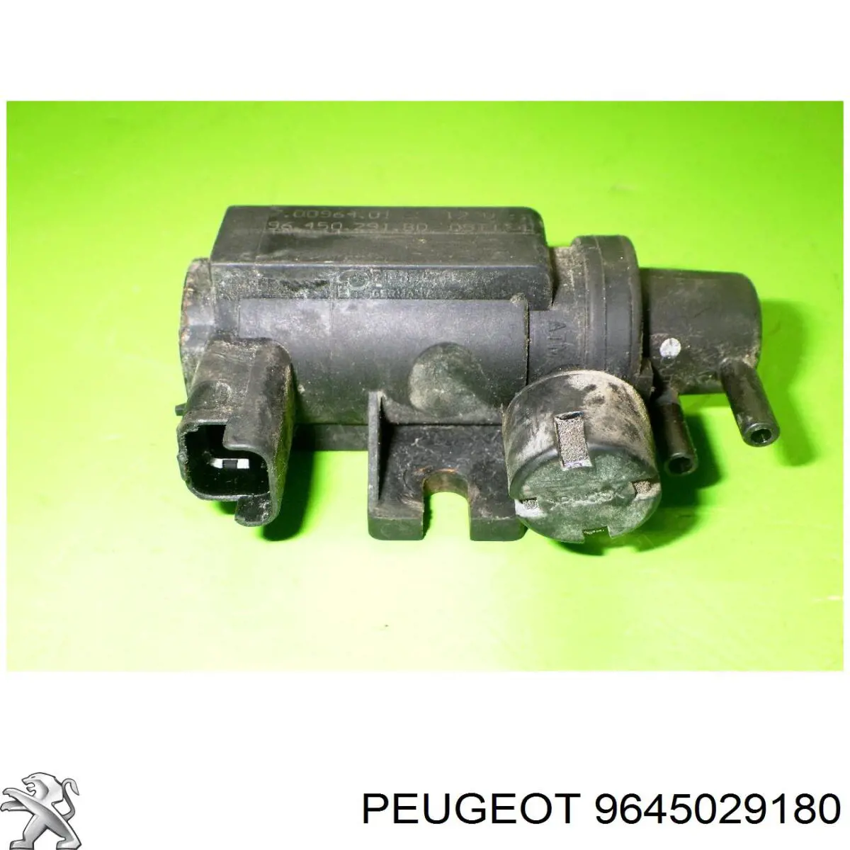 9645029180 Peugeot/Citroen transmisor de presion de carga (solenoide)