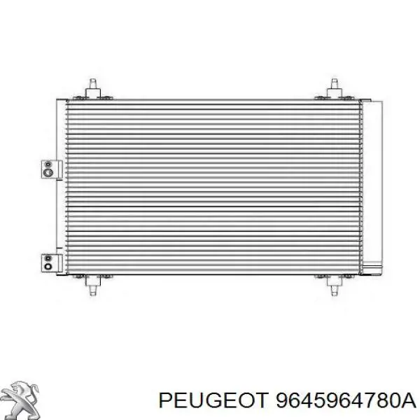 Comprar 9645964780A Peugeot/Citroen Condensador de aire acondicionado