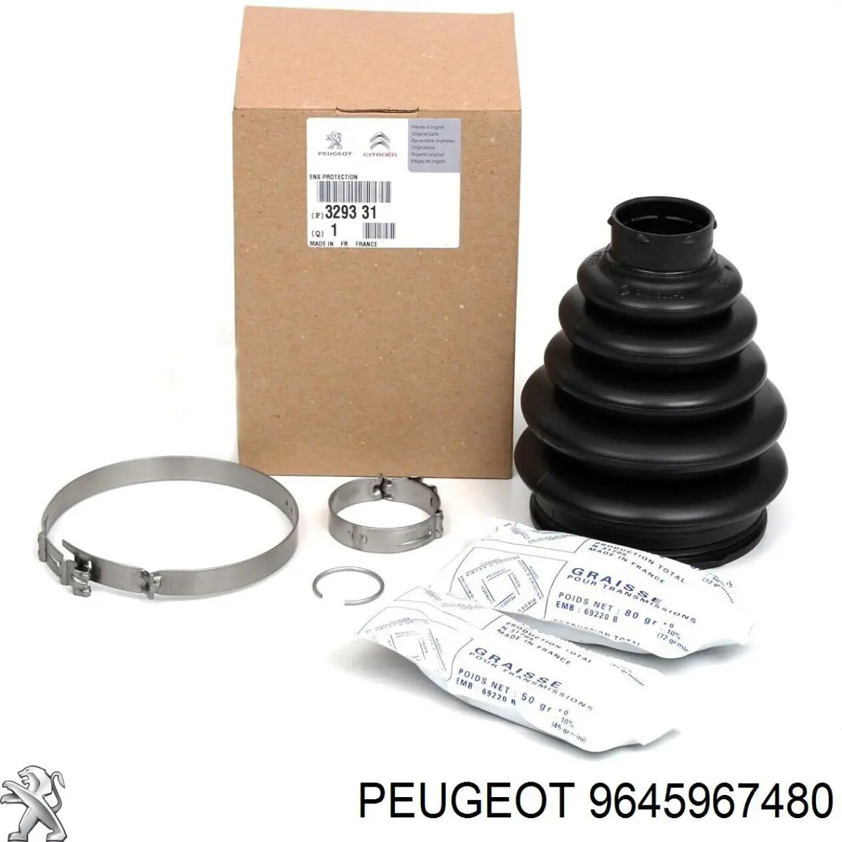 Fuelle, palier delantero exterior Peugeot/Citroen 9645967480 precio, desde 11,74 EUR