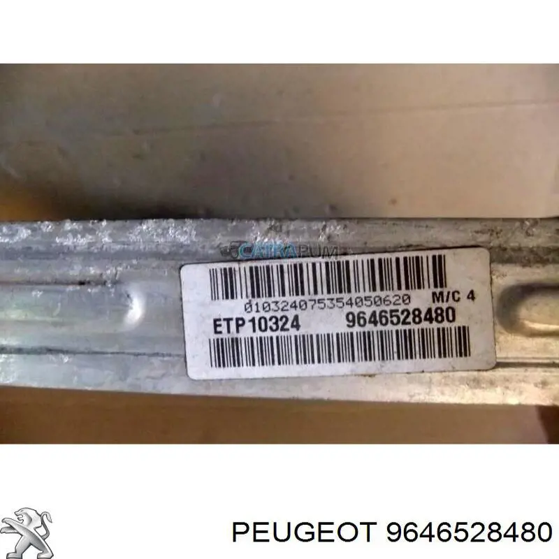 Radiador 9646528480 Peugeot/Citroen