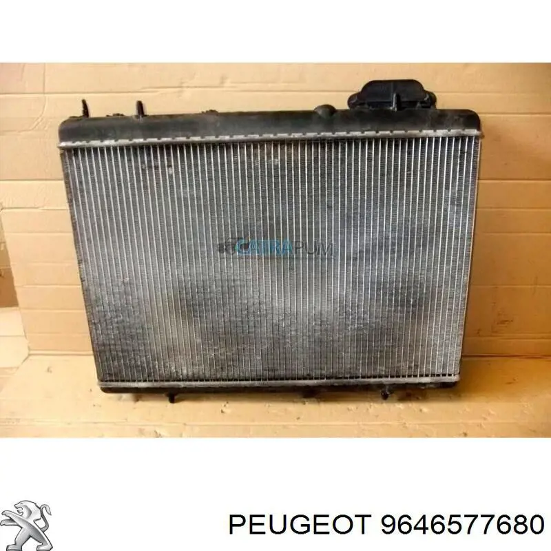 9646577680 Peugeot/Citroen radiador refrigeración del motor