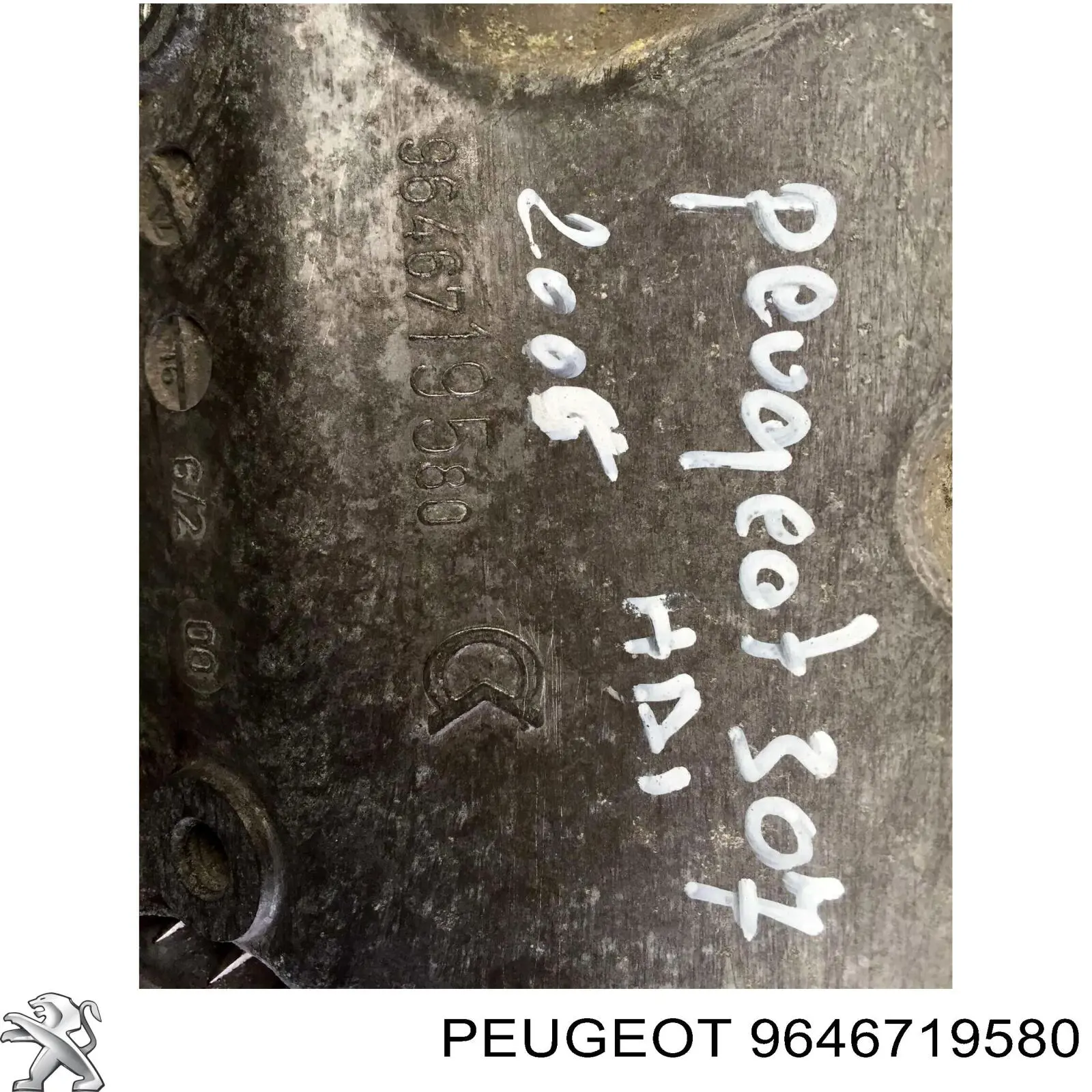 Soporte del alternador 9646719580 Peugeot/Citroen