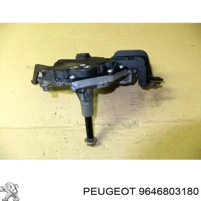 9646803180 Peugeot/Citroen Motor del limpiaparabrisas trasero