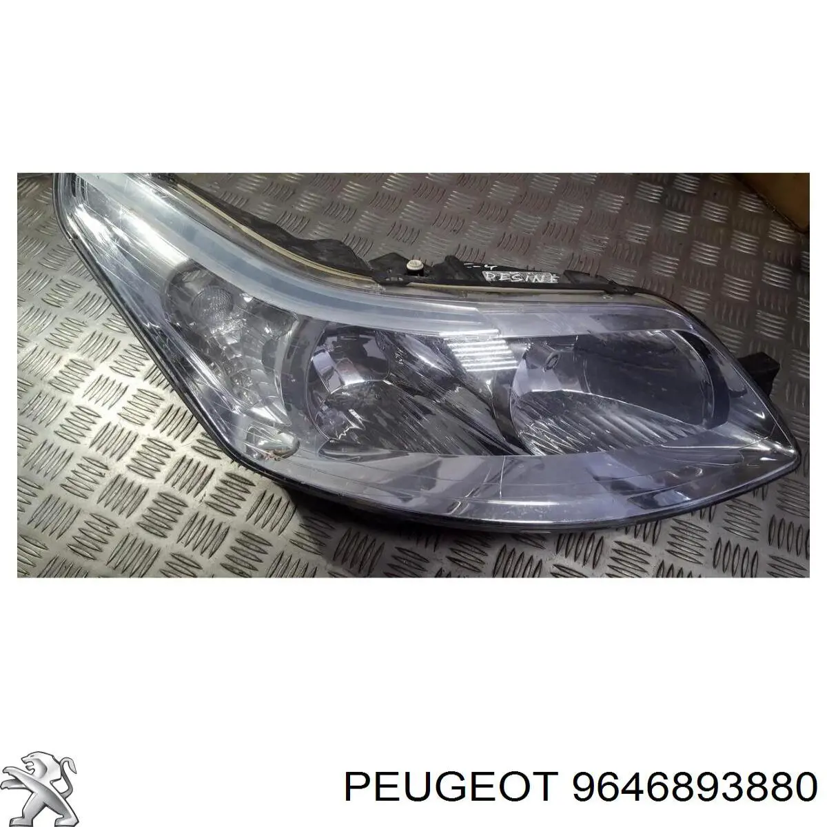 Comprar 9646893880 Peugeot/Citroen Faro derecho