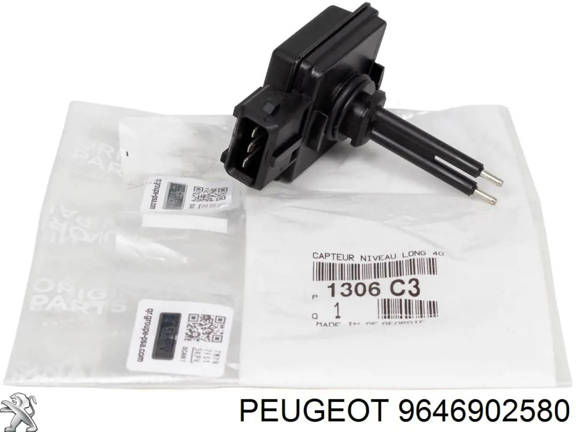 9646902580 Peugeot/Citroen sensor de nivel de refrigerante del estanque