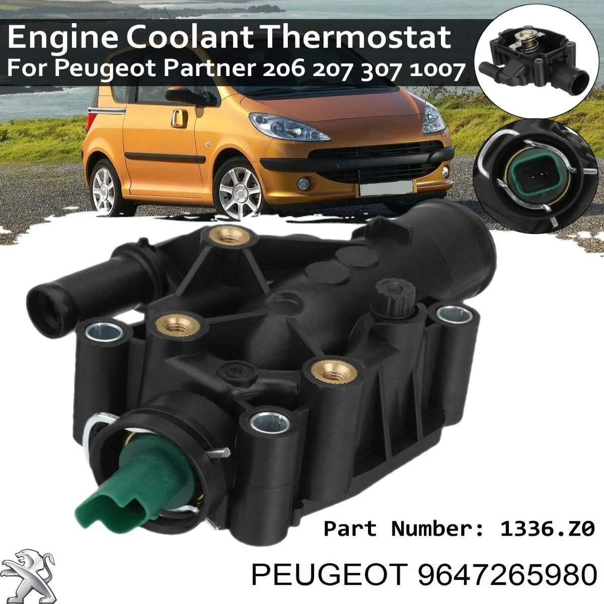 Comprar 9647265980 Peugeot/Citroen Caja de termostato
