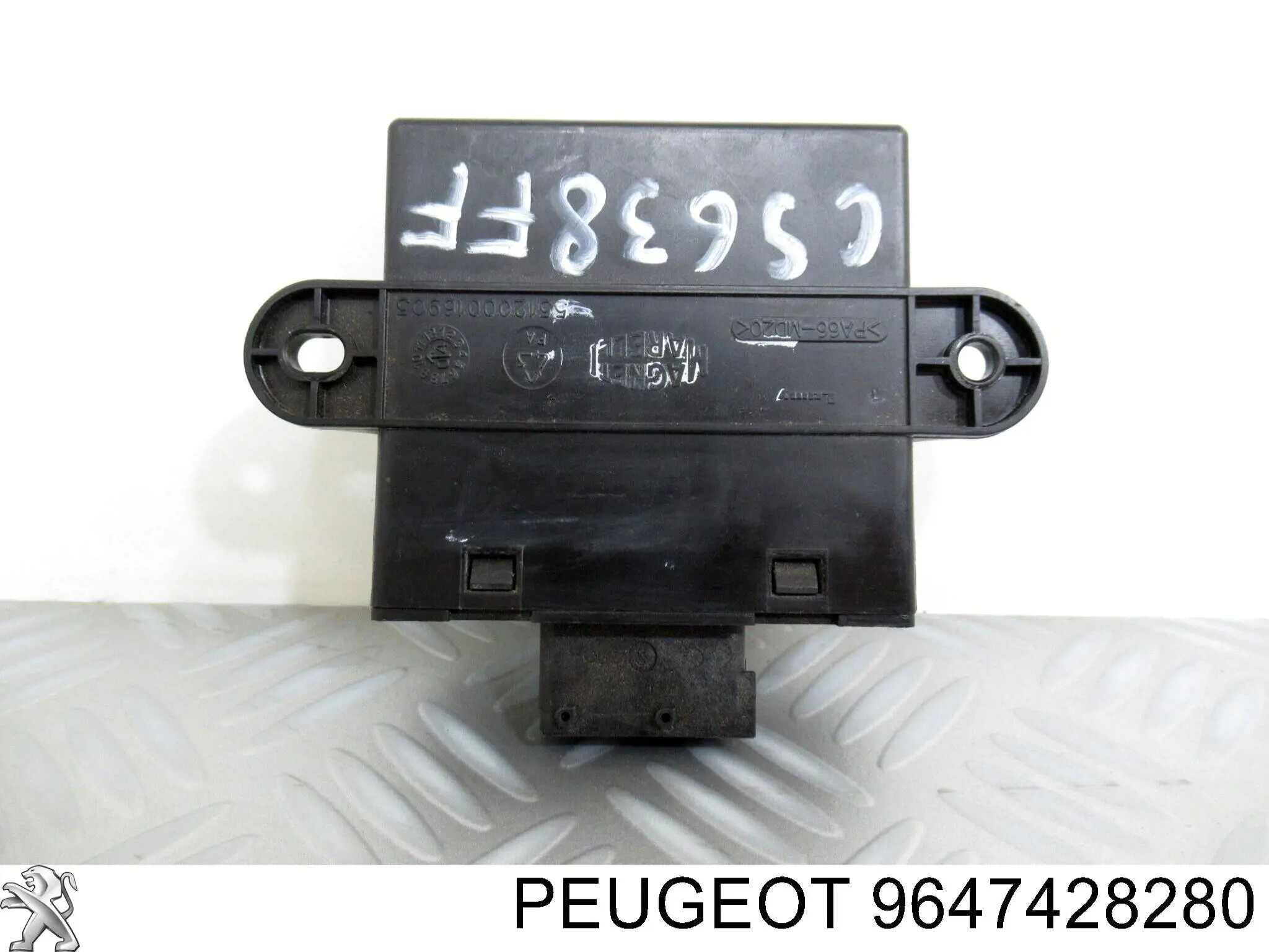 Módulo de control de bomba de combustible para Peugeot 407 (6D)