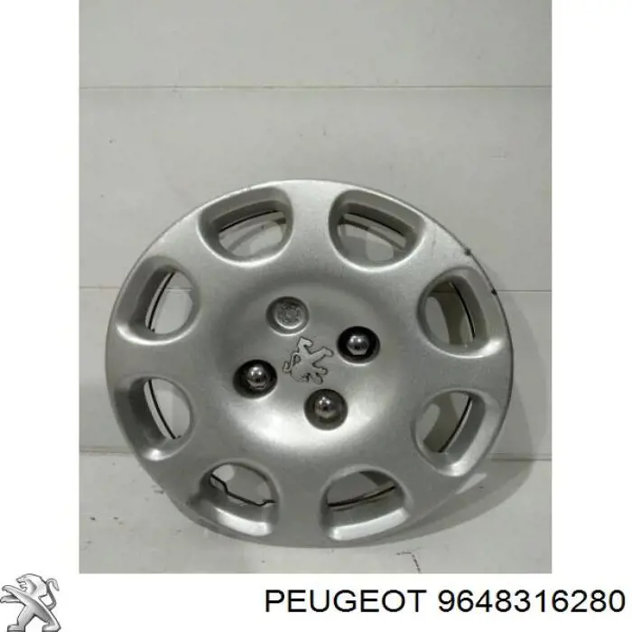 9648316280 Peugeot/Citroen tapacubos de ruedas