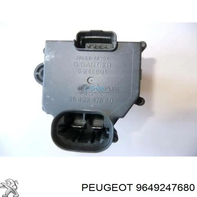 Regulador de velocidad del ventilador de refrigeración (unidad de control) Peugeot/Citroen 9649247680