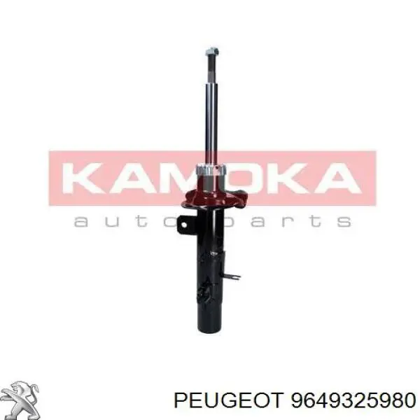 9649325980 Peugeot/Citroen amortiguador delantero izquierdo