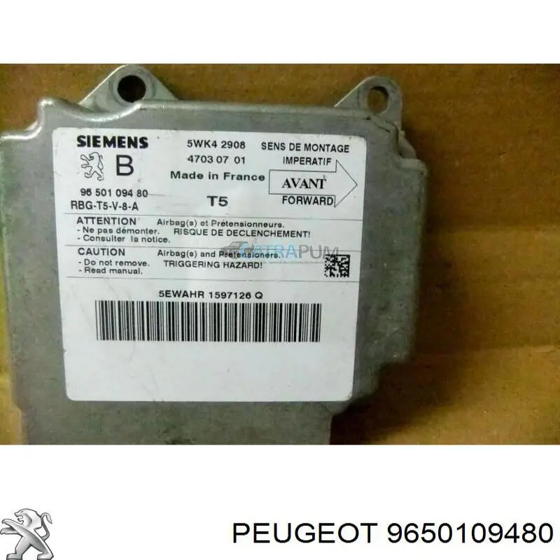  Peugeot/Citroen 9650109480 precio, desde 42,11 EUR