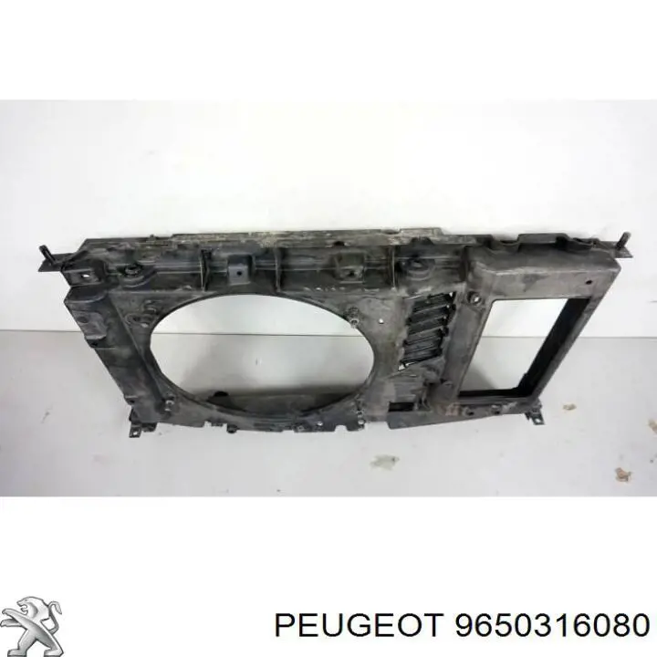 9650316080 Peugeot/Citroen bastidor radiador