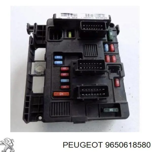 9650618580 Peugeot/Citroen Caja de relés y fusibles