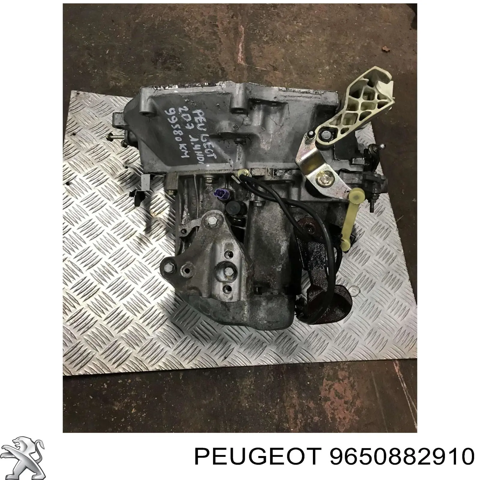 2222AJ Peugeot/Citroen caja de cambios mecánica, completa