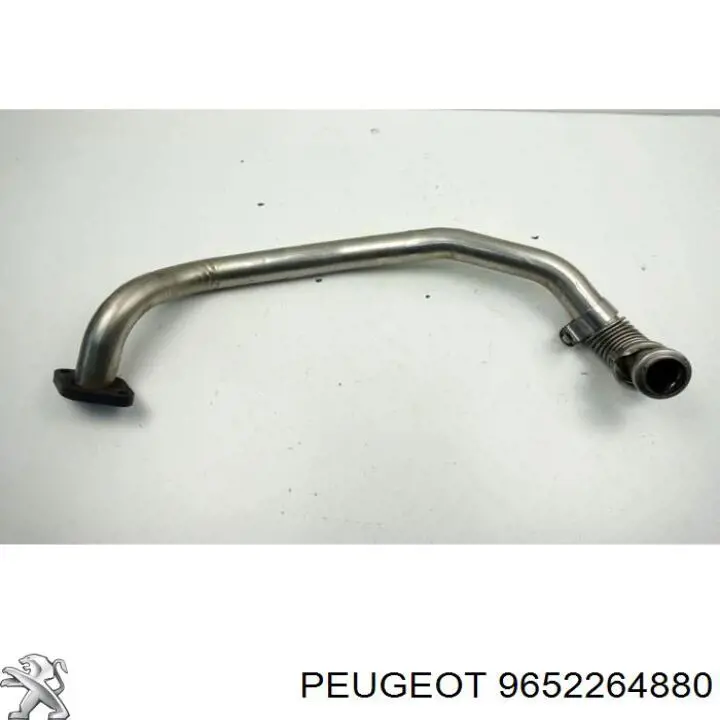 9652264880 Peugeot/Citroen manguera tuberia de radiador (gases de escape)