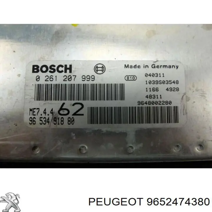 9652474380 Peugeot/Citroen 