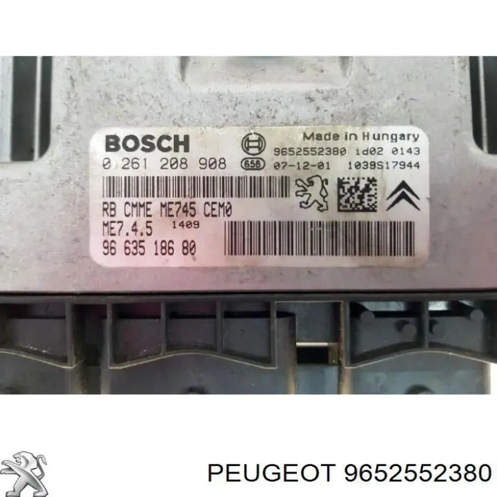 9652552380 Peugeot/Citroen