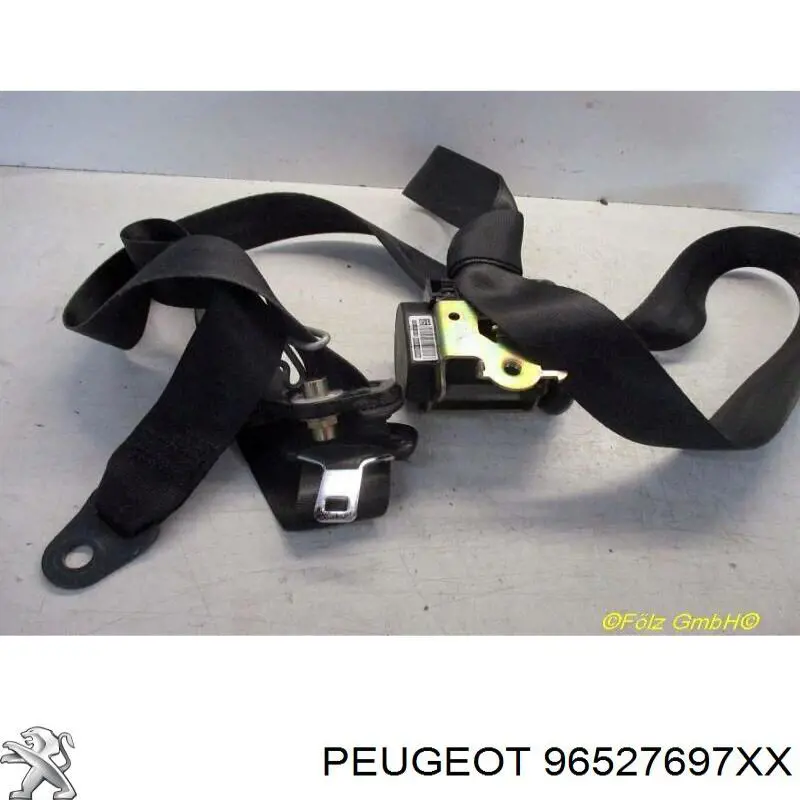 Comprar 96527697XX Peugeot/Citroen Cinturón de seguridad delantero izquierdo