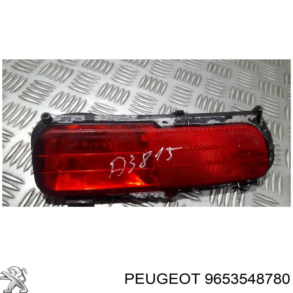 Comprar 9653548780 Peugeot/Citroen Luz antiniebla trasera izquierda