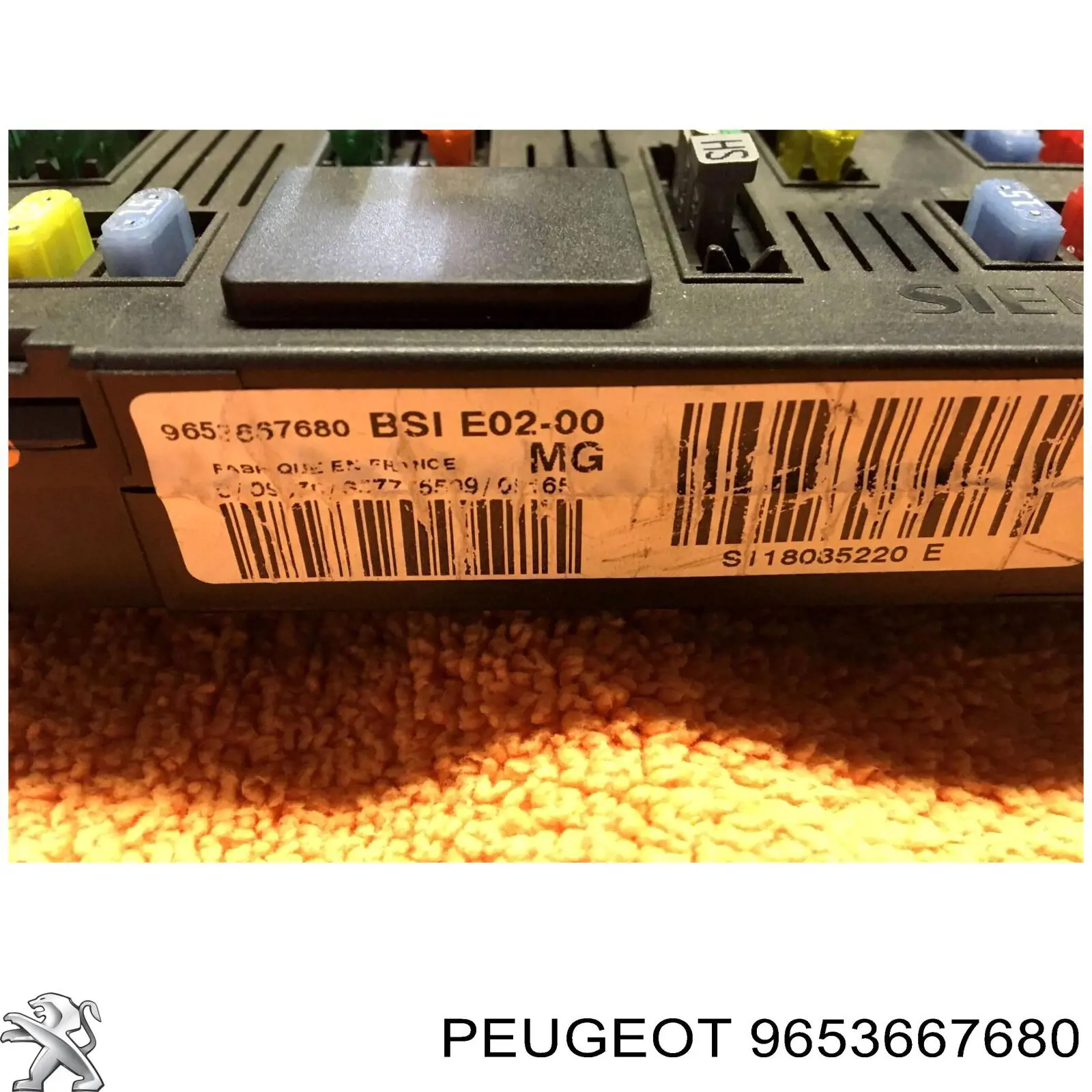 9653667680 Peugeot/Citroen 