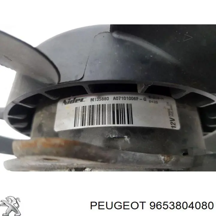 Ventilador, refrigeración motor Peugeot/Citroen 9653804080 precio, desde 63,75 EUR