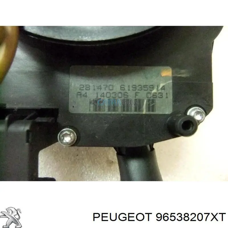 Interruptor de la columna de dirección para control de audio Peugeot/Citroen 96538207XT