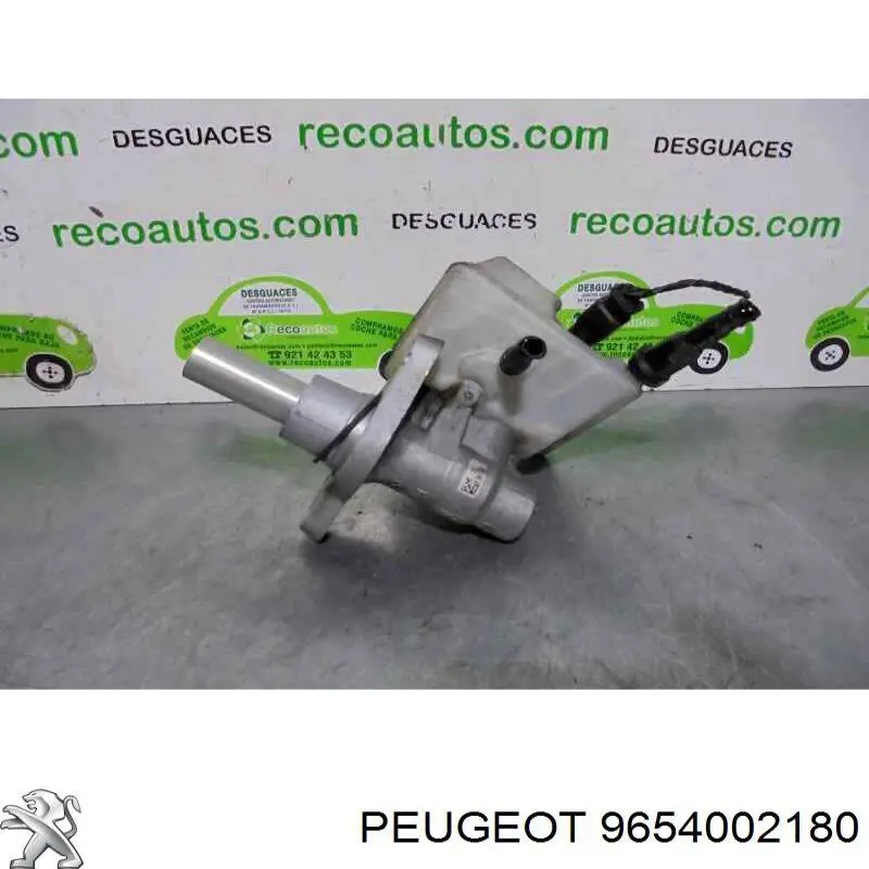 9654002180 Peugeot/Citroen Cilindro principal de frenos