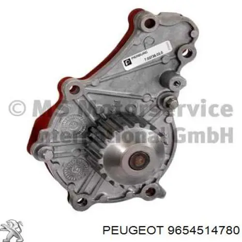 Bomba de agua Peugeot 208 CA, CC