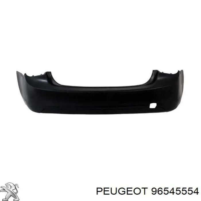 96545554 Peugeot/Citroen parachoques trasero