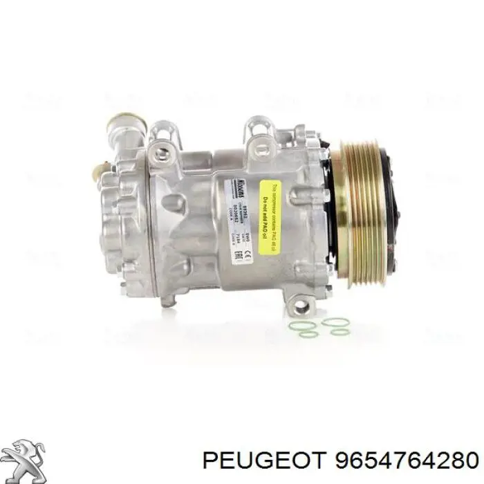 9654764280 Peugeot/Citroen compresor de aire acondicionado