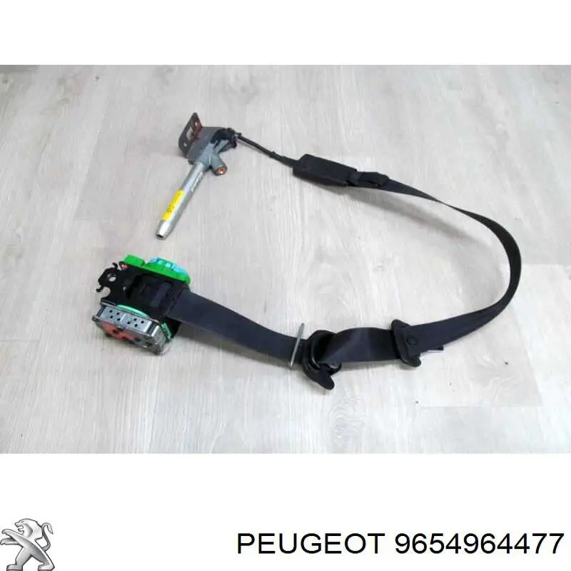 Cinturón de seguridad delantero izquierda Citroen C4 GRAND PICASSO (UA)