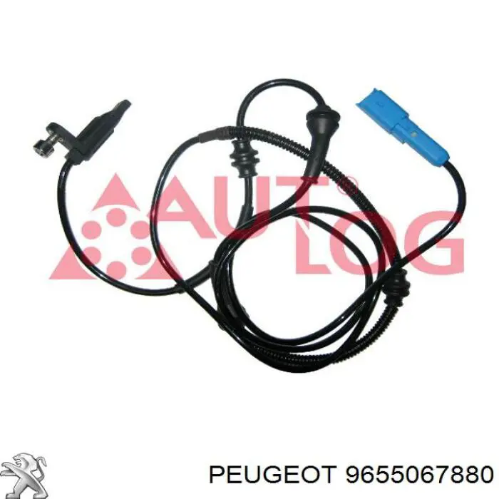 Sensor ABS 9655067880 Peugeot/Citroen