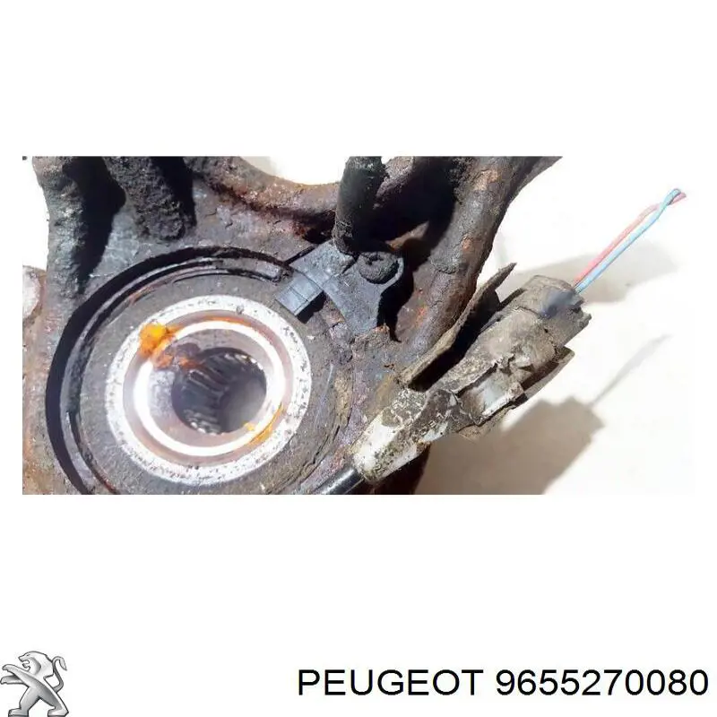 Sensor ABS delantero Peugeot/Citroen 9655270080