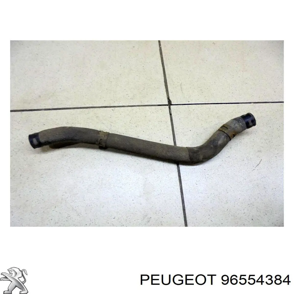 96554384 Peugeot/Citroen tubería de radiador, retorno