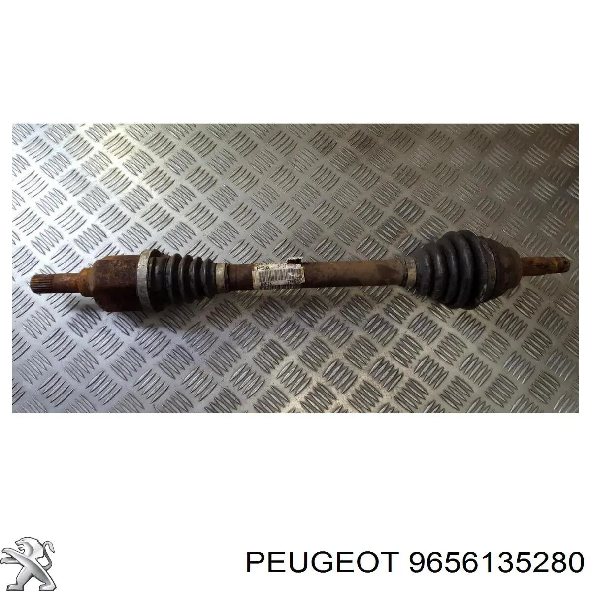 9656135280 Peugeot/Citroen Semieje delantero izquierdo