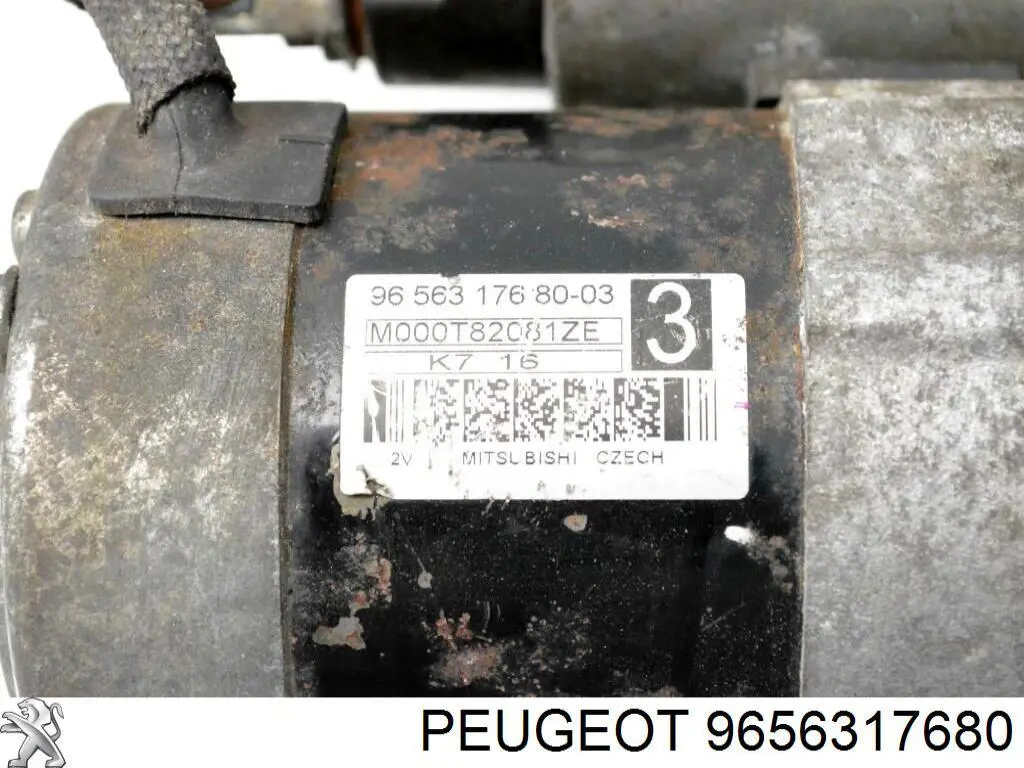 Burro de arranque  Peugeot/Citroen 9656317680 precio, desde 41,35 EUR