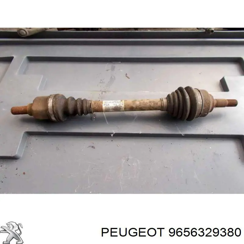 Semieje delantero izquierdo Peugeot/Citroen 9656329380 precio, desde 37,75 EUR