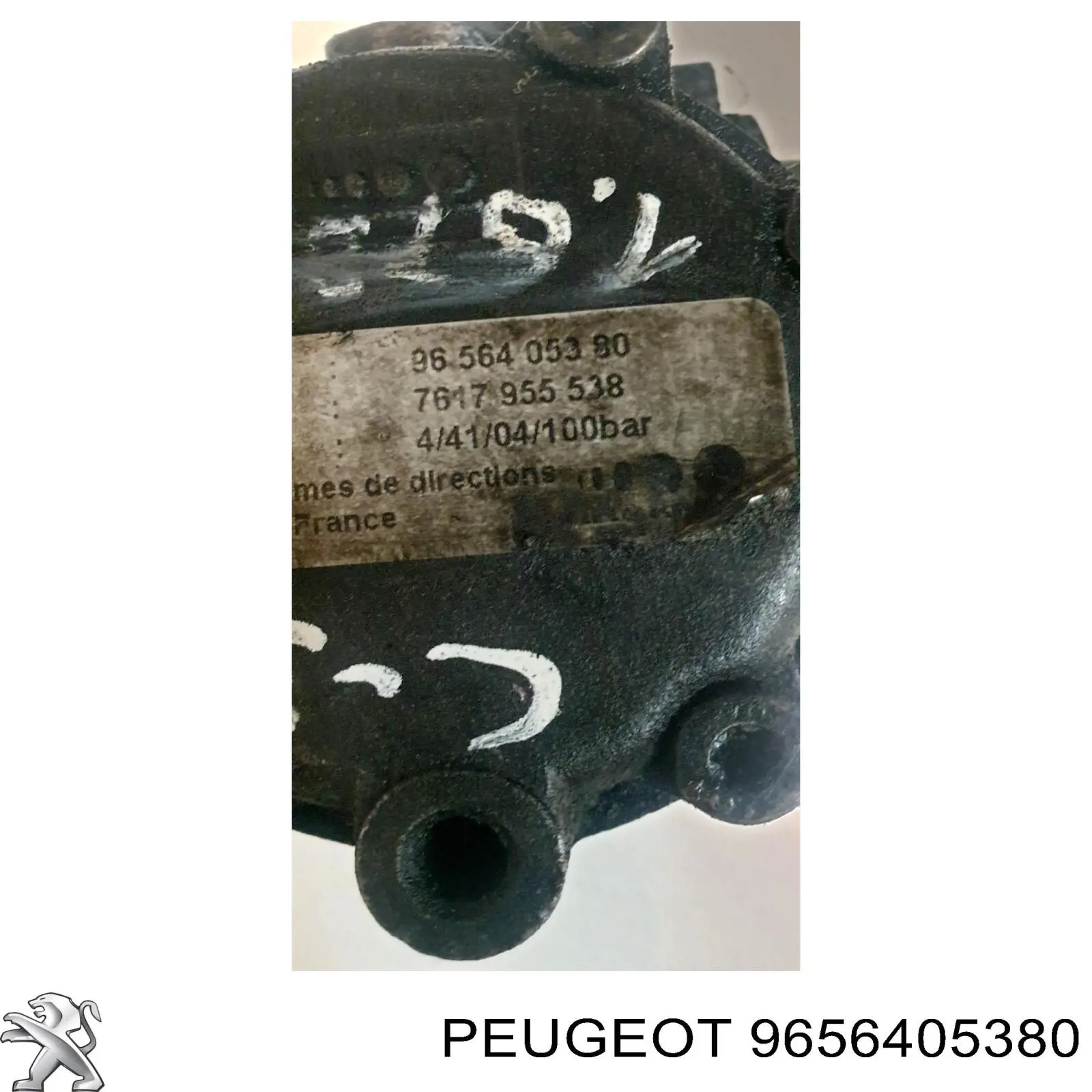 9656405380 Peugeot/Citroen bomba hidráulica de dirección