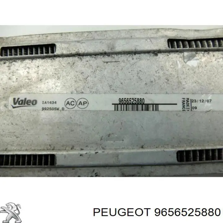 Radiador de aire de admisión Peugeot/Citroen 9656525880 precio, desde 47,64 EUR