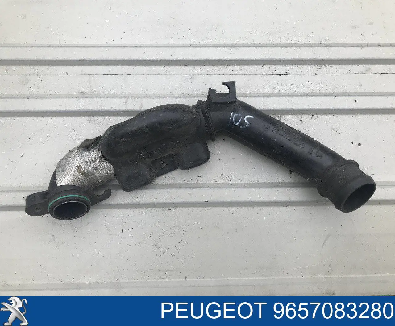 Comprar 9657083280 Peugeot/Citroen Silenciador resonador de gases de turbina