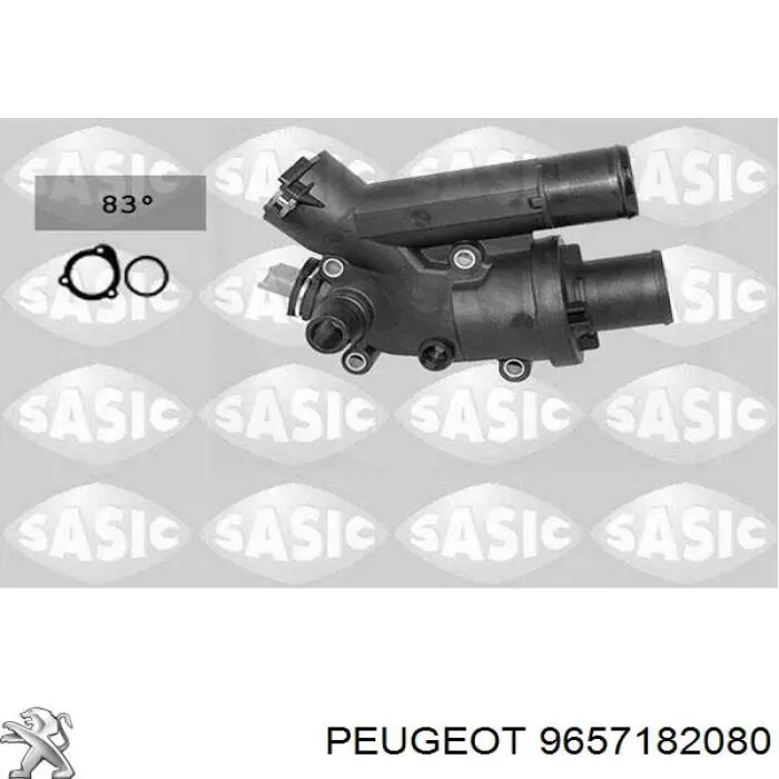 Carcasa del termostato Peugeot/Citroen 9657182080 precio, desde 38,18 EUR