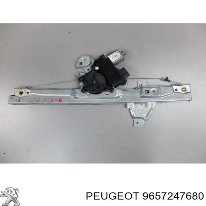 9657247680 Peugeot/Citroen motor eléctrico, elevalunas, puerta delantera izquierda