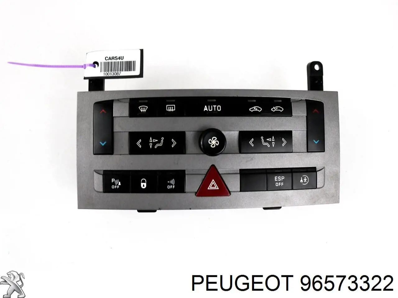 Unidad de control, calefacción/ventilacion para Peugeot 407 (6E)
