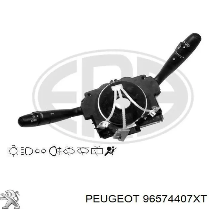 Comprar 96530926XT Peugeot/Citroen Conmutador izquierdo de la columna de dirección