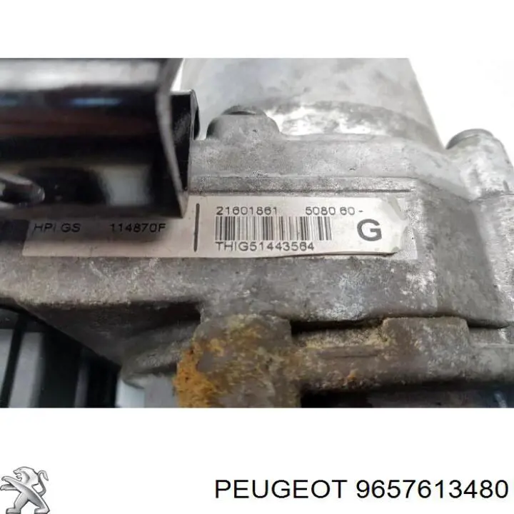 9657613480 Peugeot/Citroen bomba hidráulica de dirección